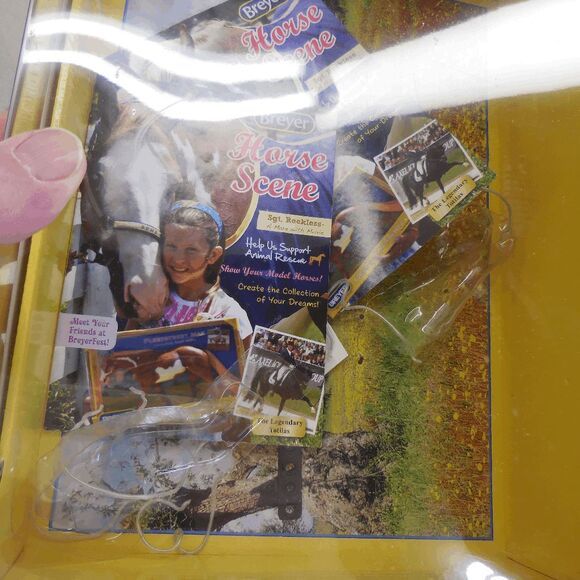 2014 Breyer Lusitano #1498 Spirit of the Horse Stallion Red Roan Esprit NOB 1:9 - Picture 16 of 16